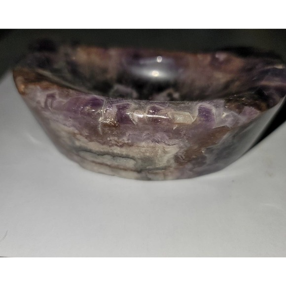 Chevron Amethyst Moon Dish - Picture 4 of 6